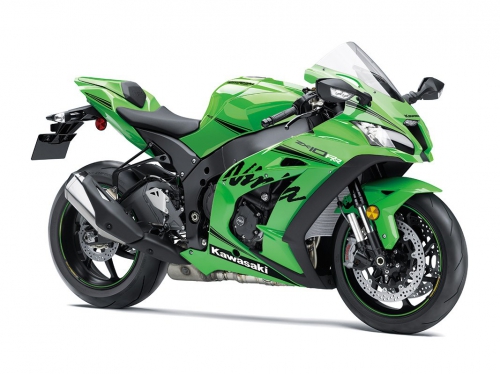 Kawasaki Ninja ZX-10RR Зелёный 2019